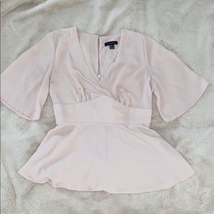 Primark Blush Peplum Top